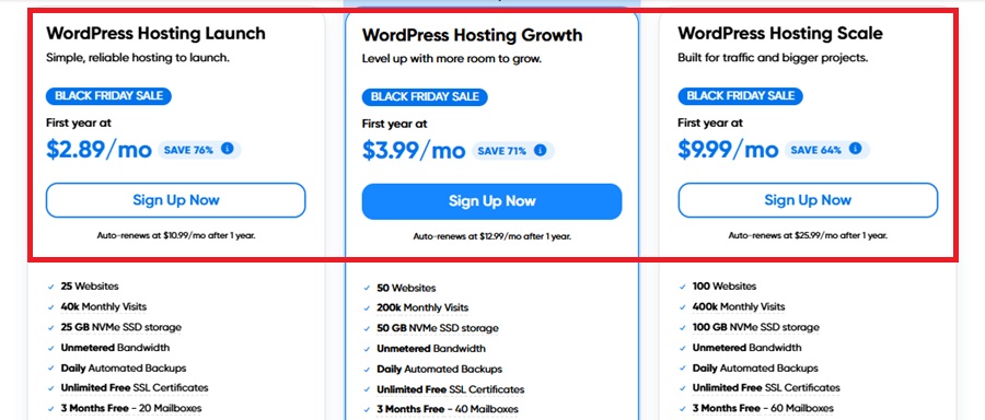 dreamhost wordpress hosting plan
