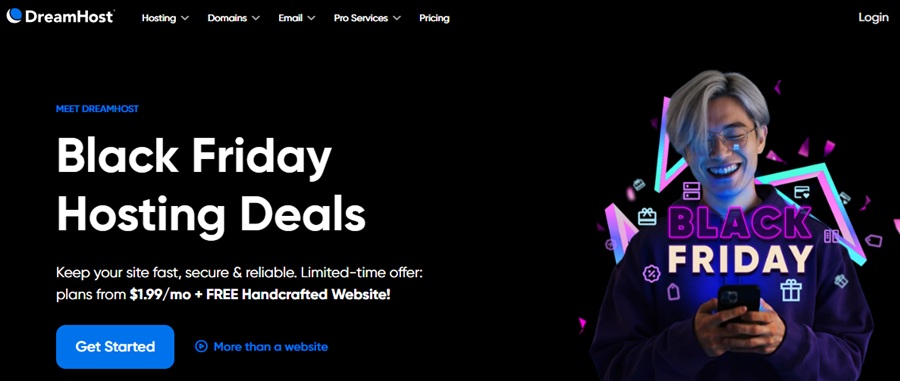 dreamhost black friday deal 