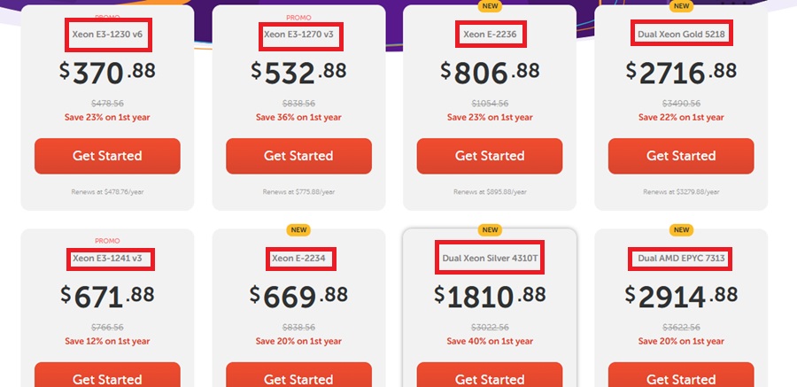 namecheap dedicated server plan