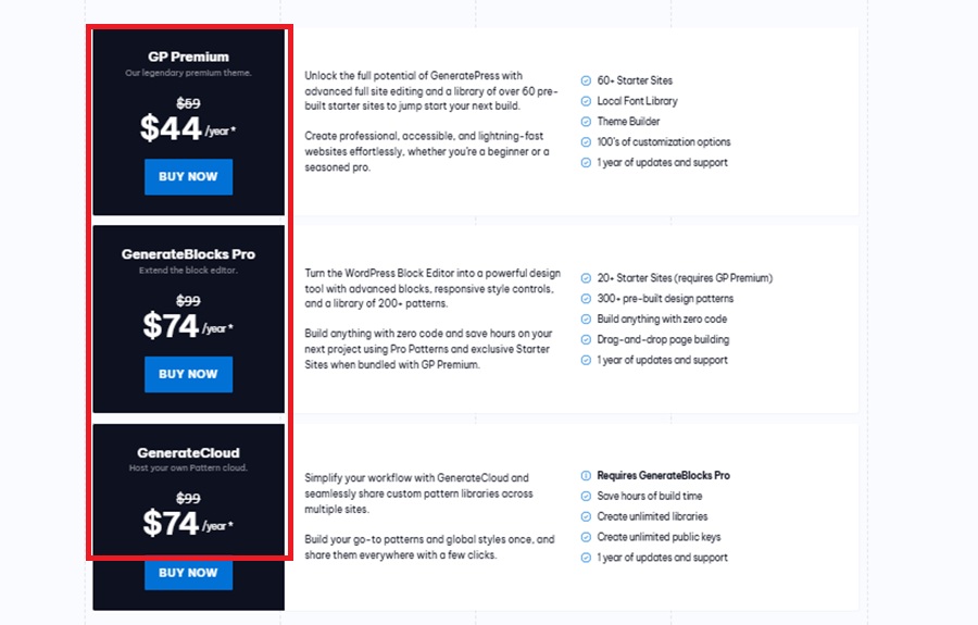 generate press yearly plan