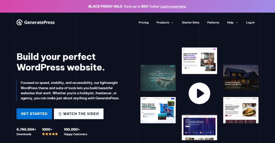 generate press black friday deal